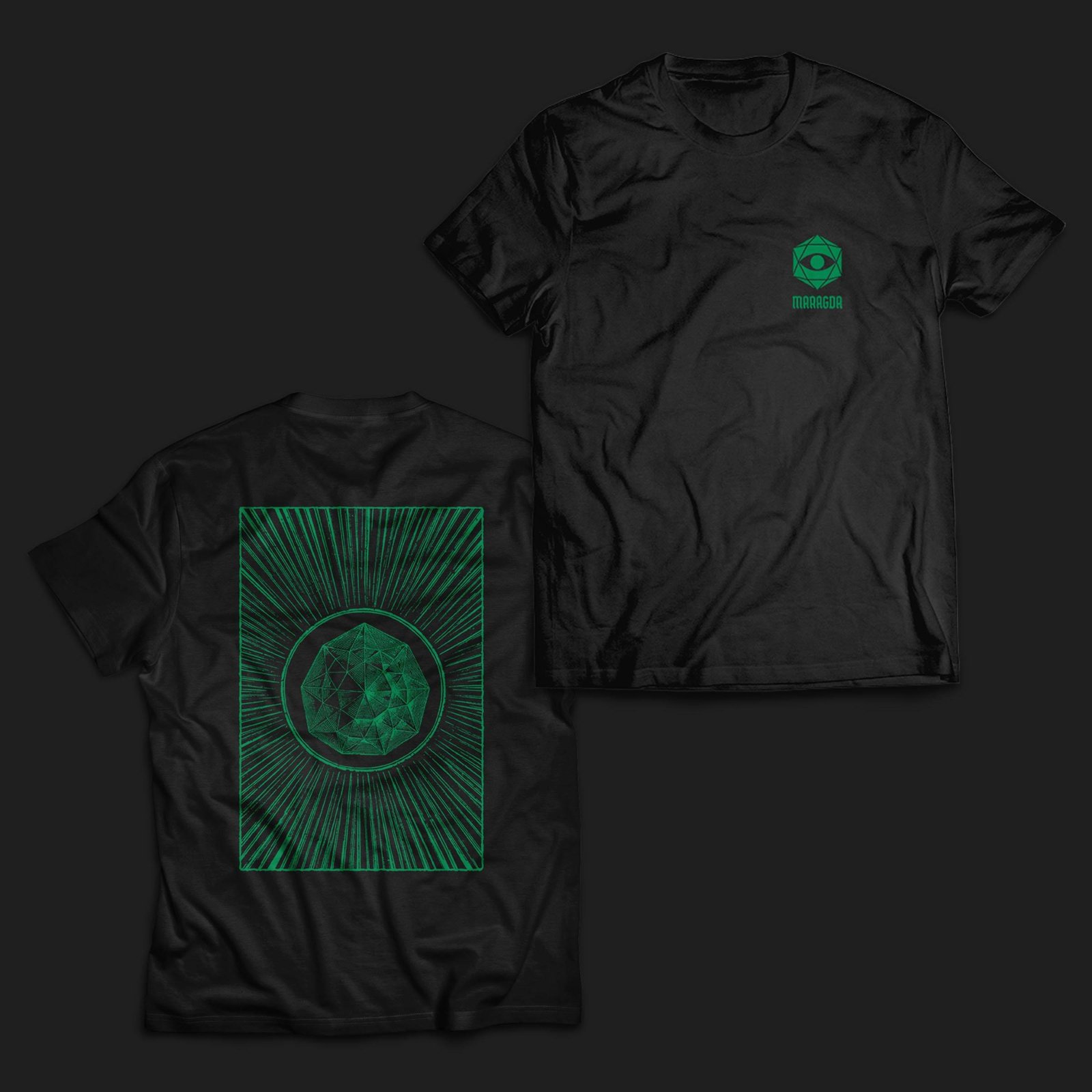 Emerald Black T-Shirt